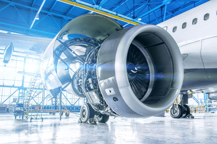 Jet engine maintenance