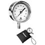 Ashcroft 30-1084S-02L-60PSI 3"Pressure Gauge,60PSI 