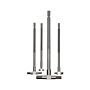 Mitutoyo 155-907 Telescoping Gage Set, 4 pc, .315-2.126" 