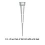 BrandTech Scientific Pipette tips, 0.1-20uL nano-cap, tip-refills, 960/pk