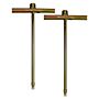 AEMC 2135.39 Ground Rods,Set/2,14.5"T-shaped Auxiliary Ground Electrodes