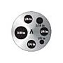 Fluke Calibration 9142-INSA Insert A for the 9142, Imperial Miscellaneous Holes: 1/4";3/16";1/8";3/8"