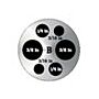 Fluke Calibration 9142-INSB Insert B, Imperial, Comparison Holes: 1/4";3/8";3/16"