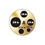 Fluke Calibration 9144-INSA Insert, Imperial, Miscellaneous Holes: 3/8"; 1/4"; 3/16"; 1/8"