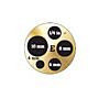 Fluke Calibration 9144-INSE Insert E, 9144, Metric Misc Holes with 0.25-inch Hole