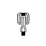 Additel ADT100-NPTM4-BSPF2Q Adapter, 1/4NPT male to 1/2BSP female, hand-tight quick connect