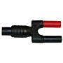 AEMC 2119.94 Adapter, BNC female to 4mm Banana male