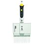 BrandTech Scientific Transferpette S Adjustable Volume, 12 Channel Pipette, 10 - 100 uL 