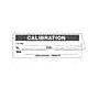 Transcat 5353C-B Calibration Labels-Black, Self-Laminating, 1 3/4x5/8"