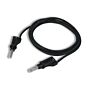 Cal Test Electronics CT2151-200-0 Patch Cord,Banana Plug Stacking Retractable Sleeve,Sil 36A 78"