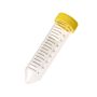 CellTreat 50mL Centrifuge Tube, Yellow Cap - Bag, Sterile, 500/case