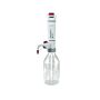 BrandTech Scientific Dispensette S, Adjustable Volume, Recirculation Valve, Manual, Digital Bottle Top Dispenser, 100 - 1000 uL