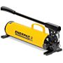 Enerpac P80 ULTIMA Steel Hydraulic Hand Pump, 134 in3 Oil, 2 speed