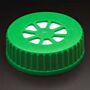 CellTreat Cap Only, 70mm, Erlenmeyer/Fernbach Solid Cap, Sterile, 24/case
