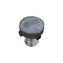 FLOMEC OM006S511-822R5G 1/4" Oval Gear Stainless Steel NPT Flow Meter, RT14 Transmitterwith Built-In Digital Display