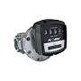 FLOMEC OM050A001-820M4 2" Oval Gear Aluminum NPT Flow Meter with Mechanical Display
