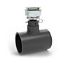 FLOMEC UM025SKPRUXXA20-QUDSBAN1-GMA 1" Ultrasonic Flow Meter with Digital Display, Schedule 80 PVC Tee, Socket
