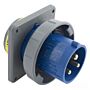 Hubbell Power Systems HBL332P6W Plug 2P3W32A240V Male End Hubbell