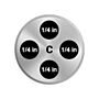 Additel ADT110-875-L-INSERT-C Insert C for ADT875, Low Temp