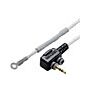 Hioki LR9611 Temperature Sensor, -22F to 356F (1 meter), Lug Type
