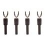 Megger 1007-036 Terminal Post to 4mm Socket Adaptor for DET2/2(Set of 4)