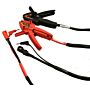 Megger GA-00390 Test cables with Kelvin clamps, 4 ft, Red