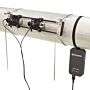 Panametrics PT900 PT9-SYS-1C-1-G-0-SC Portable Ultrasonic Flowmeter, 1 channel, 110/120C small/medium Transducer