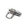 Ralston Instruments QTFT-4MS1 1/2" male NPT x male Quick-test with check-valve Adapter