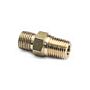 Ralston Instruments QTHA-2MB1-RT 1/4" male BSPT (ISO 7/1) x male QT, with check-valve, Brass Adapter