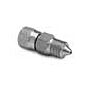 Ralston Instruments QTHA-2MSA-XH High Pressure Adapter, 1/4" Male HIP x Female QT, Stainless Steel Adapter