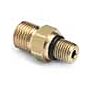 Ralston Instruments QTHA-3SB1 Male Quick-test with Check Valve, Brass