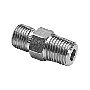 Ralston Instruments QTHA-4MS0 1/2" Male NPT x Male Quick-test No Check-valve, Stainless Steel Adapter