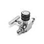 Ralston Instruments QTHA-BLS0-HH Block & bleed valve, male QT inlet x male QT outlet, Stainless Steel Adapter