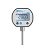 Ralston Instruments LC10-TA12 Temperature Gauge, Probe, 1/4" diameter,12",bottom connection
