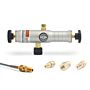 Ralston Instruments DP0V-1MBA DP0V (100PSI/7bar) Pump, 1/8" NPTM Gauge Adapter, 3' Hose