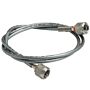 Ralston Instruments QSQS-HOS-6FT Quick-test 6900PSI Hose, Stainless Steel Hose Ends, 6'