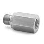 Ralston Instruments QTHA-1FS1 1/8" Female NPT x Male Quick-test, with Check-valve, Stainless Steel Adapter