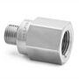 Ralston Instruments QTHA-3FS1 3/8" Female NPT x Male Quick-test with Check-valve, Stainless Steel Adapter