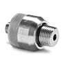Ralston Instruments QTHA-4MS0-QD 1/2" Male NPT Quick-connect x male Quick-test, S.S