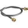 Ralston Instruments QTQT-HOS-2FT Quick-test 6900PSI Hose, Brass Hose Ends, 2'