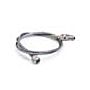 Ralston Instruments QTHA-KIT3-Stainless Steel Remplacement Outlet Hose and Process Connection with Stainless Steel Ends