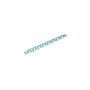 Simport Amplitube PCR reaction strips, flat cap strips of 8, blue, 125/pack