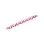 Simport Amplitube PCR reaction strips, flat cap strips of 8, red, 125/pack