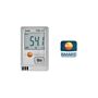 Testo 174 H BT 01 Mini Data Logger, Humidity and Temperature , -20 C to 70 C, App Connection and BlueTooth