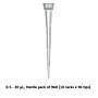 BrandTech Scientific Sterile tips 0.5-20uL, graduated, TipBox, 960/pk