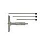 Mitutoyo 129-131 0-4" Depth Micrometer, 4" Base