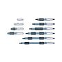 Mitutoyo 133-904 Tubular Inside Micrometer Set 2" -12" Range