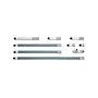 Mitutoyo 137-214 2-40" Inside Micrometer Set