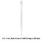 BrandTech Scientific Pipette tips, 0.5-5mL, Bulk xl, 200/pack