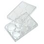 CellTreat 6 Well Tissue Culture Plate with Lid, Sterile, 50/case